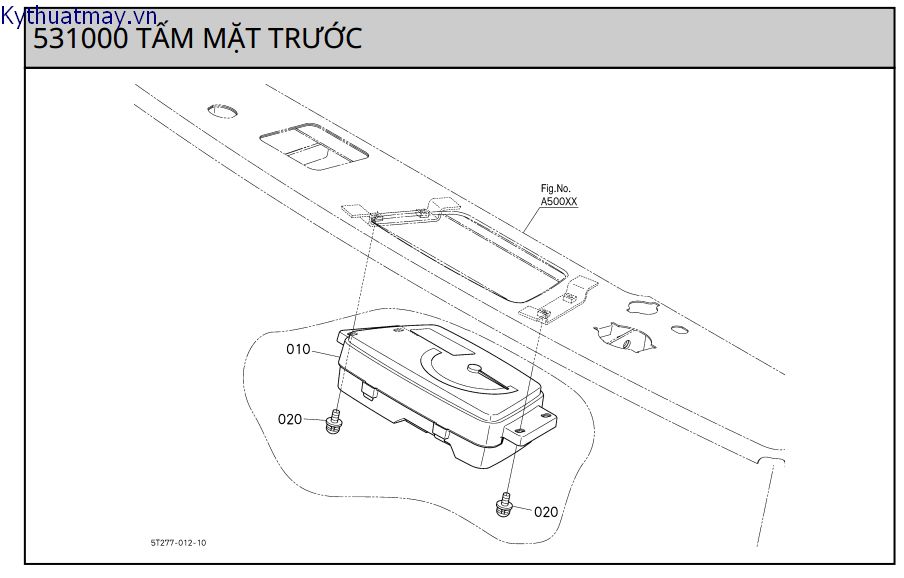 Tấm mặt trước